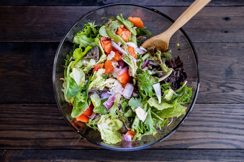 Caferio Taco Salad Bowl with tomatillo dressing