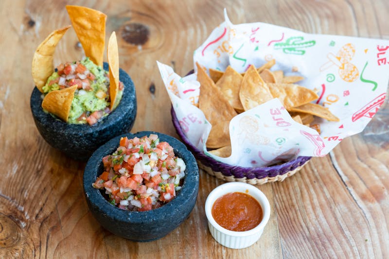 Fresh House-Made Guacamole and chips