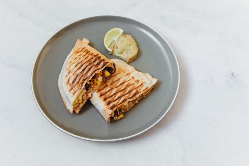 Crispy Fish Tacos with mango slaw