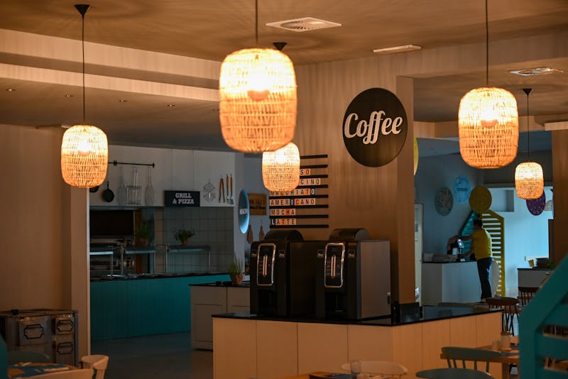 Cafe Rio franchise location interior